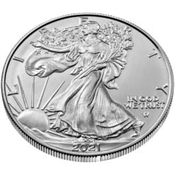 2021 American Silver Eagle 1oz .999 Silver Bullion Coin - Type 2 ASE