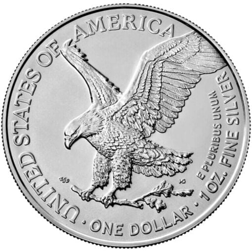 2021 american silver eagle 1oz 999 silver bullion coin type 2 ase