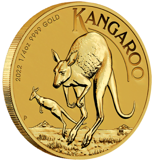 2022 australian kangaroo 14oz 9999 gold bullion coin