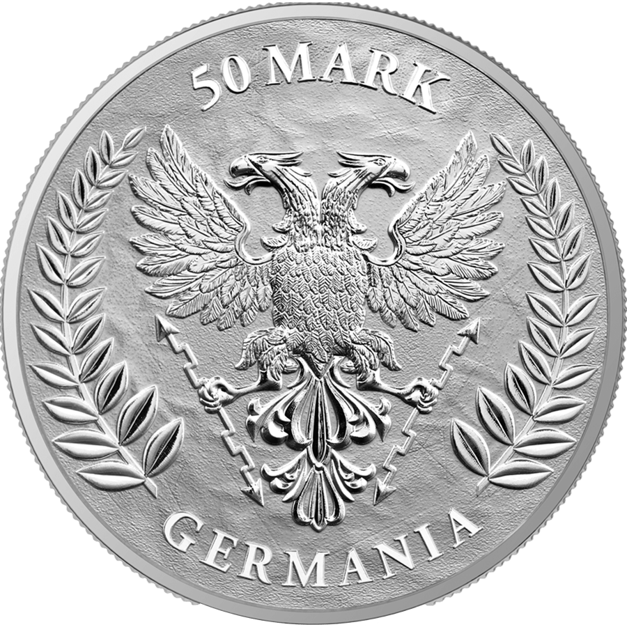 2021 Germania 10oz .9999 Silver Bullion Coin