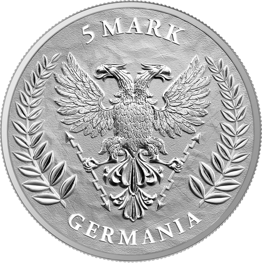 2021 Germania 1oz .9999 Silver Bullion Coin