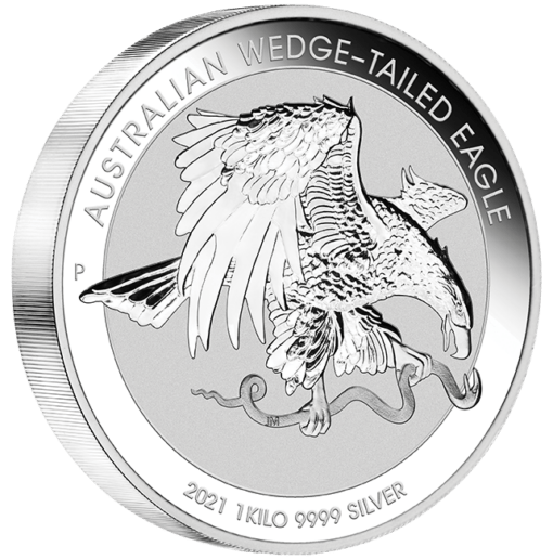 2021 australian wedge tailed eagle 1kg 9999 silver incused coin 1 kilo