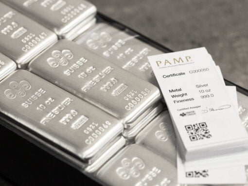 pamp suisse 10oz 999 silver cast bullion bar