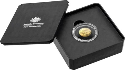 2022 $10 australian dinosaurs down under 110oz 9999 c mintmark gold proof coin