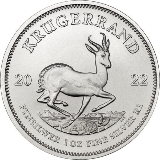 2022 silver krugerrand 1oz 999 silver bullion coin