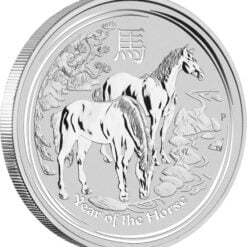 2014 Year of the Horse 1/2oz .999 Silver Bullion Coin - Lunar Series II