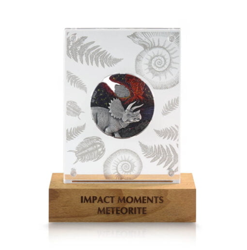 2021 impact moments meteorite 2oz 9999 silver high relief coin