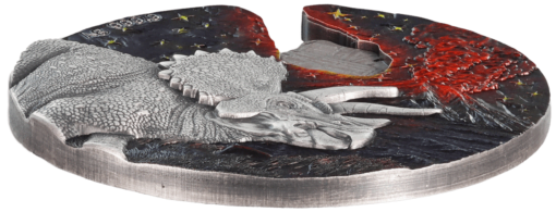 2021 impact moments meteorite 2oz 9999 silver high relief coin