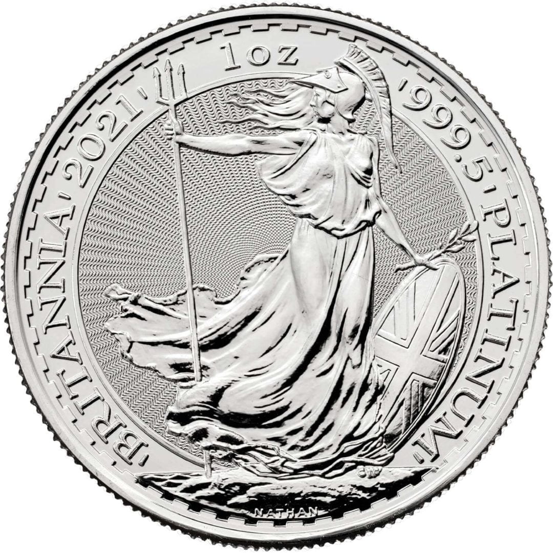 2021 Britannia 1oz .9995 Platinum Bullion Coin