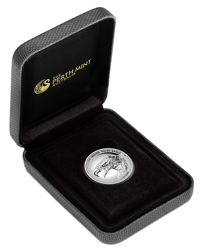 2022 Australian Wedge-Tailed Eagle 1oz .9999 Silver Proof Ultra High Relief Coin 1
