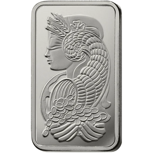 pamp suisse lady fortuna 5g 9995 platinum minted bullion bar