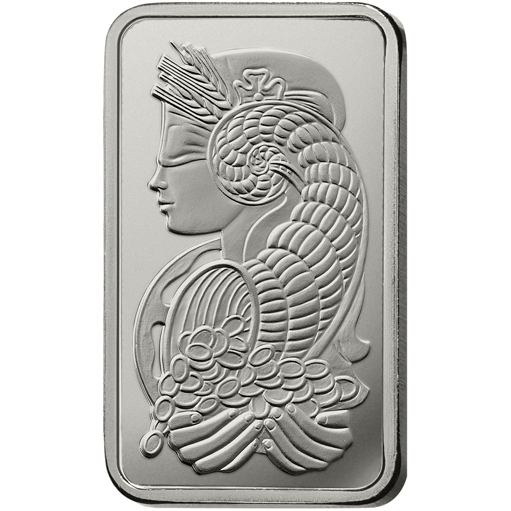 PAMP Suisse Lady Fortuna 5g .9995 Platinum Minted Bullion Bar