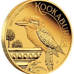 2022 Australian Kookaburra 1/4oz .9999 Gold Proof Coin