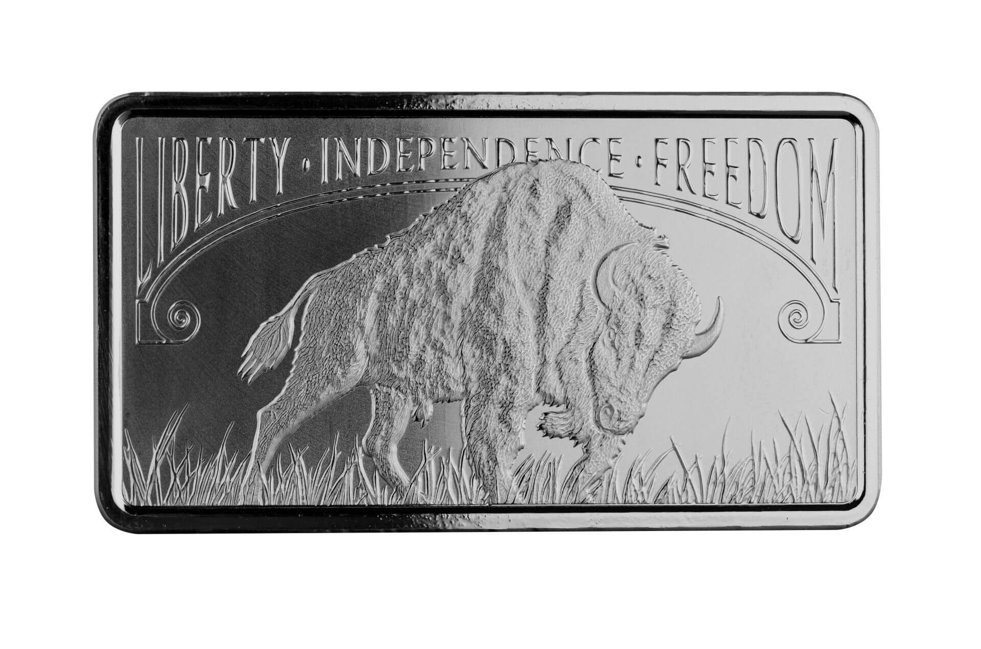 Liberty Trade Buffalo 10oz .999 Silver Bullion Bar