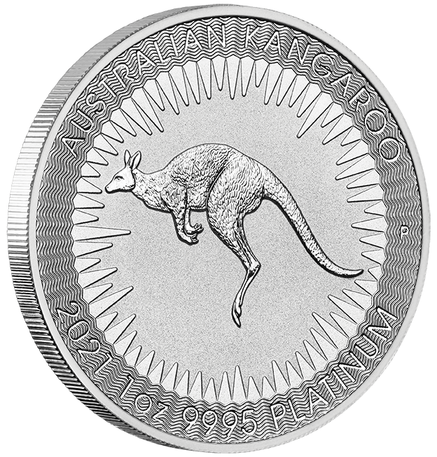 2021 Australian Kangaroo 1oz .9995 Platinum Bullion Coin
