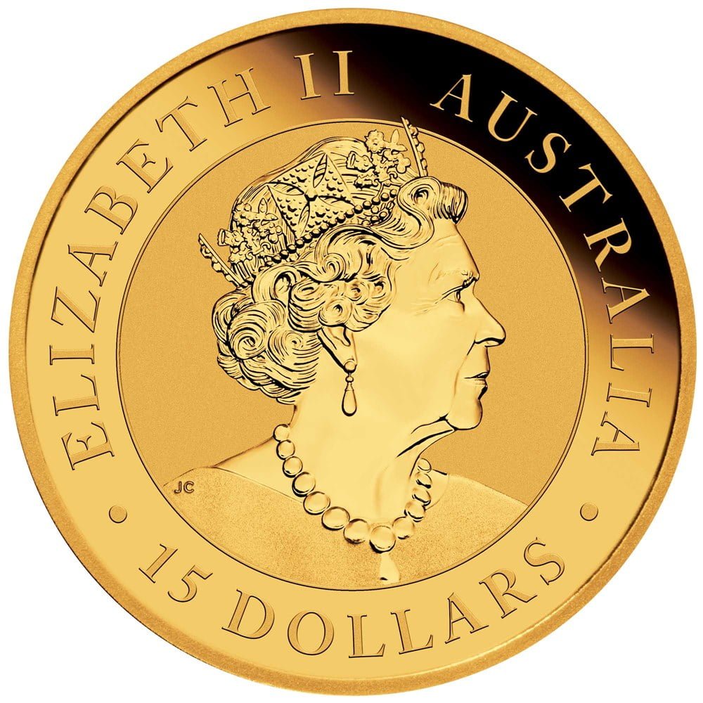 2022 Australian Kookaburra 1/10oz .9999 Gold Bullion Coin 1