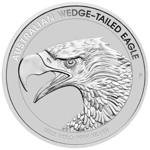 2022 australian wedge tailed eagle 1kg 9999 silver enhanced reverse proof coin 1 kilo