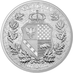 2022 The Allegories – Polonia & Germania 2oz .9999 Silver Bullion Coin