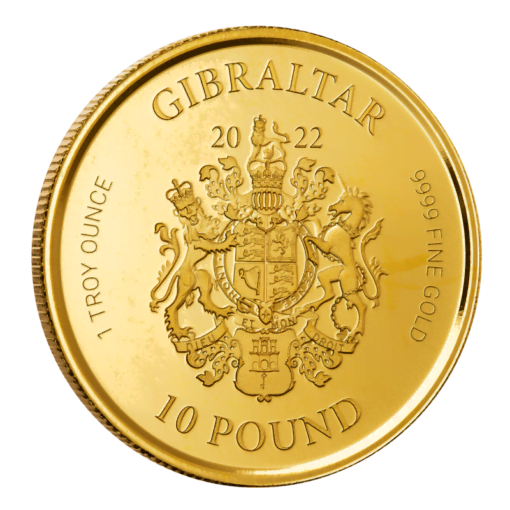 2022 gibraltar lady justice 1oz 9999 gold bullion coin