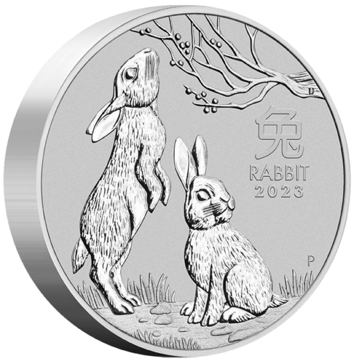 2023 year of the rabbit 10kg 9999 silver bullion coin 10 kilos