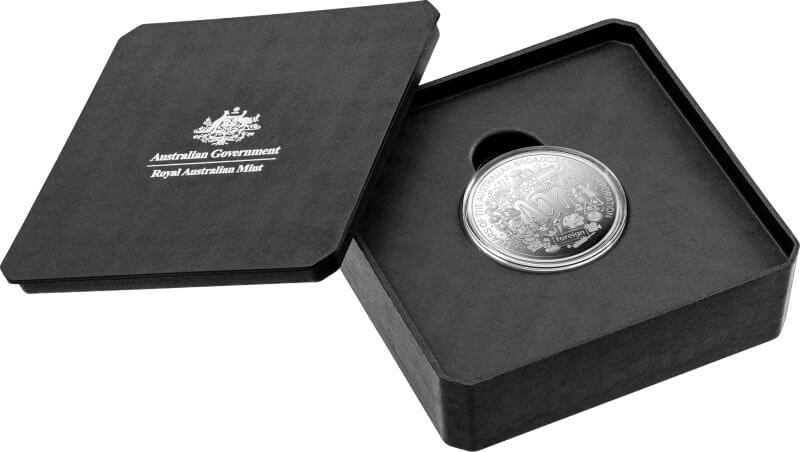 2022 $1 90th Anniversary of the ABC 1/2oz .999 Silver Proof Coin