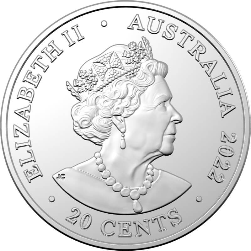 2022 20c 90th Anniversary of the ABC Uncirculated Coin in Card - CuNi