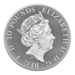 2023 The Tudor Beasts – The Yale of Beaufort 10oz .9999 Silver Bullion Coin