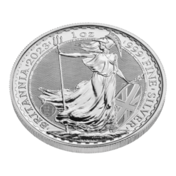 2023 Britannia 1oz .999 Silver Bullion Coin with Queens Effigy