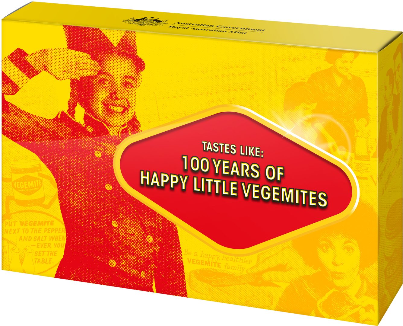 2023 Vegemite Centenary - 100 Years of Happy Little Vegemites Proof Six Coin Year Set