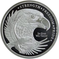 Golden State Mint Silver Eagle 1oz .999 Silver Bullion Round