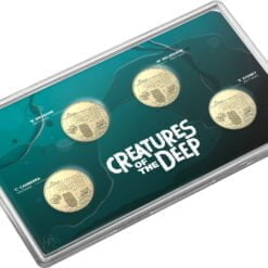 2023 $1 Creatures of the Deep Mintmark and Privy Mark Uncirculated Four Coin Set