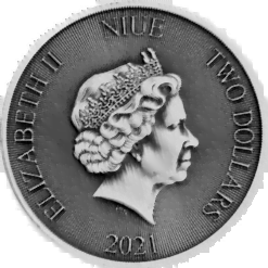 2021 Robin Hood 1oz .999 Silver Antiqued Bullion Coin