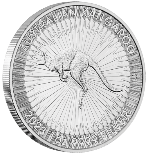 2023 australian kangaroo 1oz 9999 silver bullion coin
