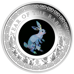 2023 Opal Lunar Series – Year of the Rabbit 1oz Silver Proof Coin