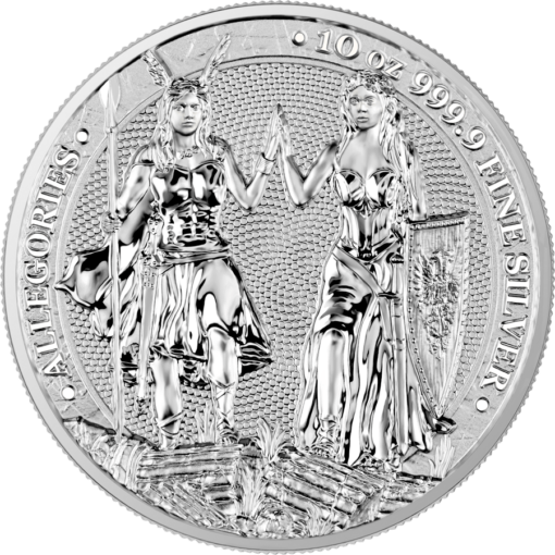 2023 the allegories galia germania 10oz silver coin
