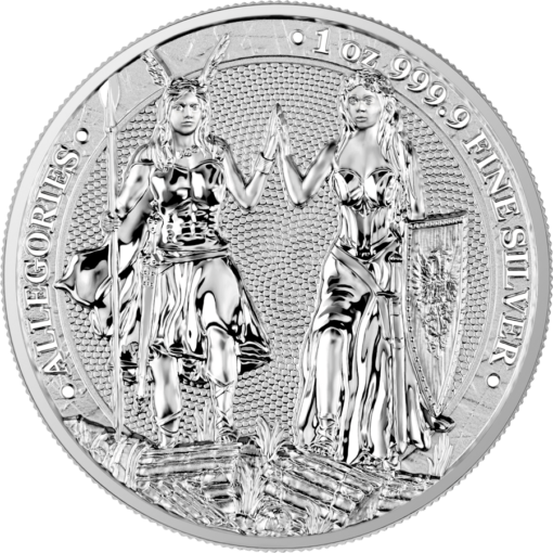 2023 the allegories galia germania 1oz silver bullion coin